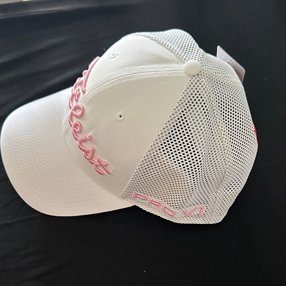TITLEIST Tour Performance Mesh white/Pink 🩷 - Picture 5 of 5
